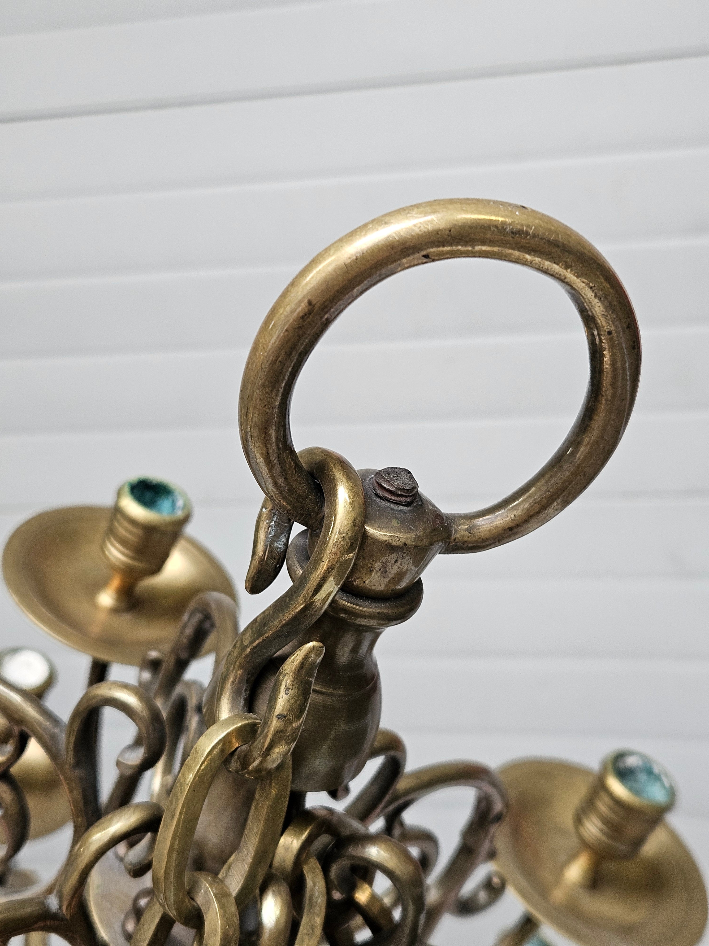 Lysekrone til stearinlys